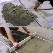 Способы укладка тротуарной плитки на разные основания Подготовка площадки под брусчатку